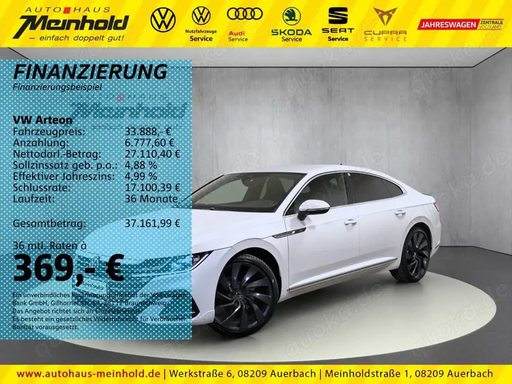Volkswagen Arteon 2.0 TSI DSG R-Line, Leder, DCC, Kamera