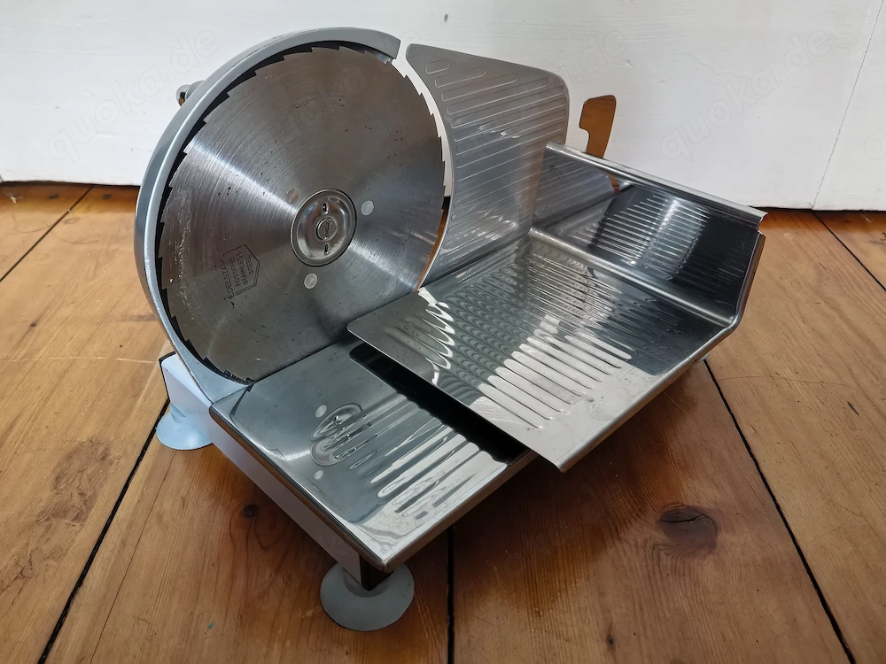GRAEF Vintage Brotschneidemaschine Nirosta Edelstahl 1970er Jahre