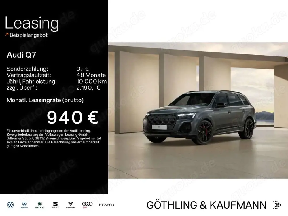 Audi Q7 SUV S line TDI quattro 170 kW tiptronic