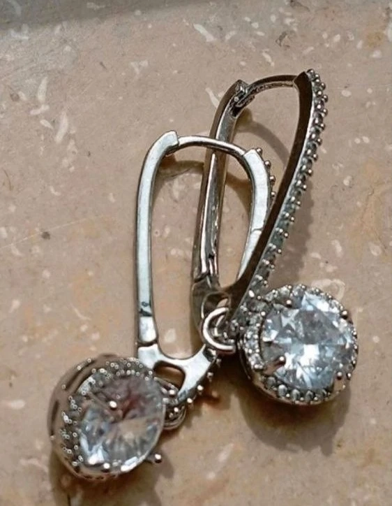 Hypoallergen silber Ohrhänger 