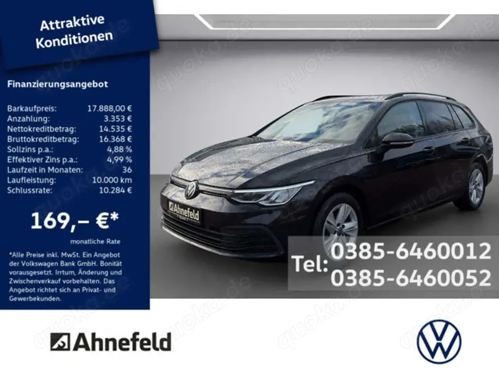 Volkswagen Golf VIII Variant 2.0 TDI Life DSG ACC LED