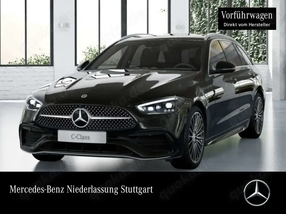 Mercedes-Benz C 200 T AMG+360+AHK+19"+TOTW+KEYLESS+9G