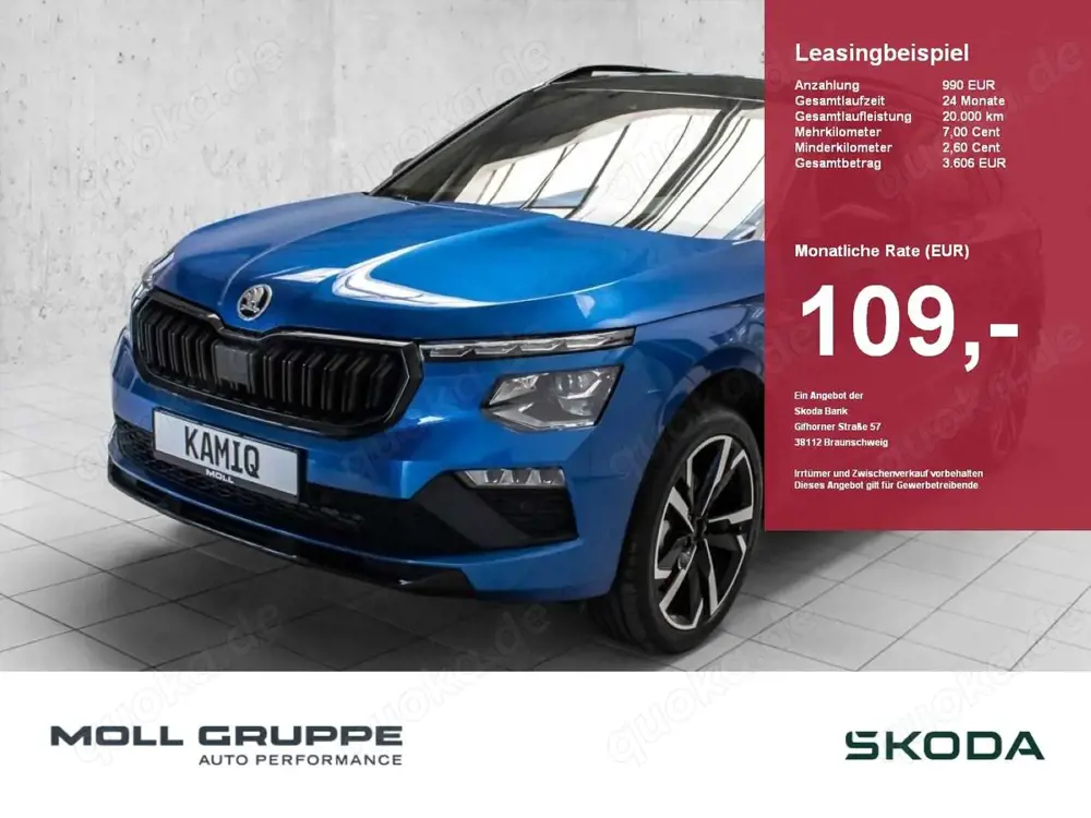 Skoda Kamiq 1.5 TSI Monte Carlo 2xKLIMA ACC AHK AUT