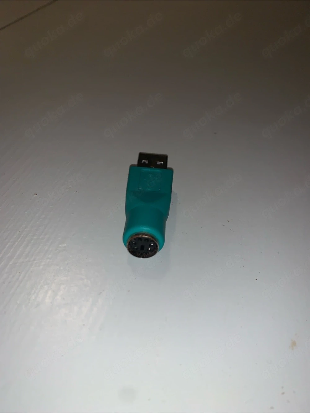 USB auf PS 2 Adapter & Konverter 6-polig Grün für Maus Tastatur