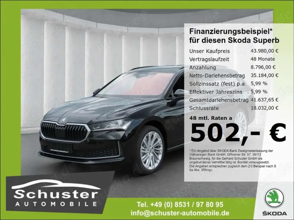 Skoda Superb Combi Selection 4x4 TDI*AHK Panodach pACC