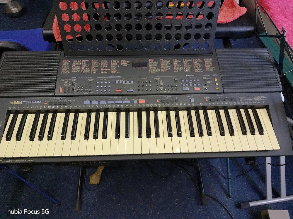 Keyboard Yamaha PSR 600, mit Diskettenlaufwerk