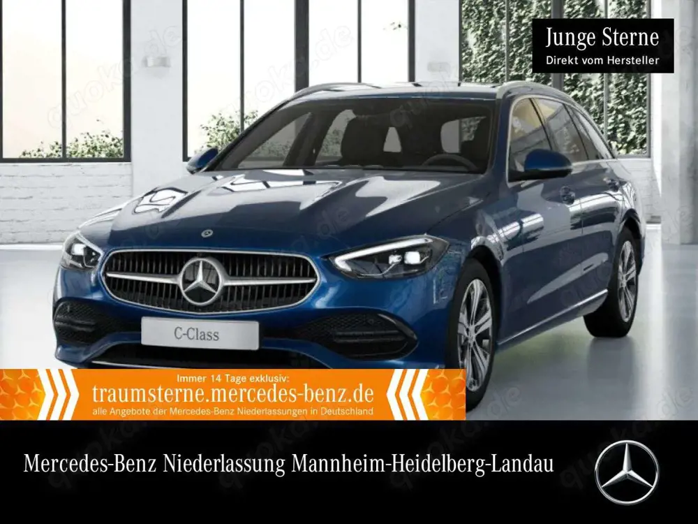 Mercedes-Benz C 200 d T AVANTG+360+LED+SITZKLIMA+TOTW+KEYLESS+9G