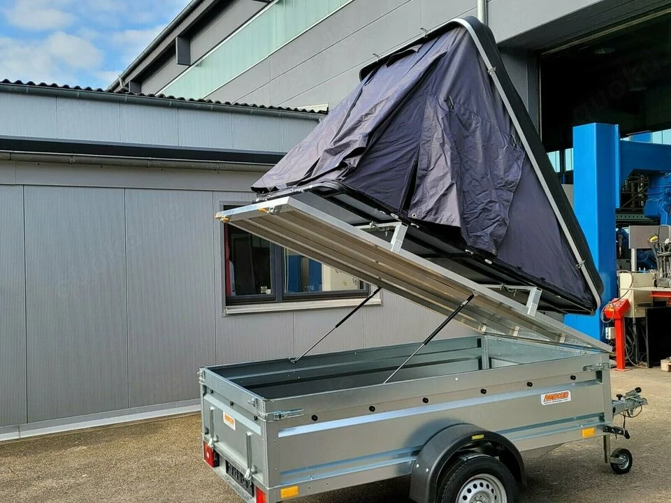 Campinganhänger   Universaltransporter mit Alu-Deckel und Dachzelt neu  
