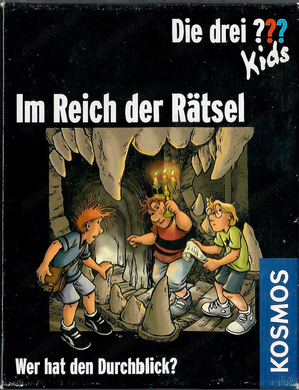 Kartenspiel Die drei ??? Fragezeichen Kids - Im Reich der Rätsel