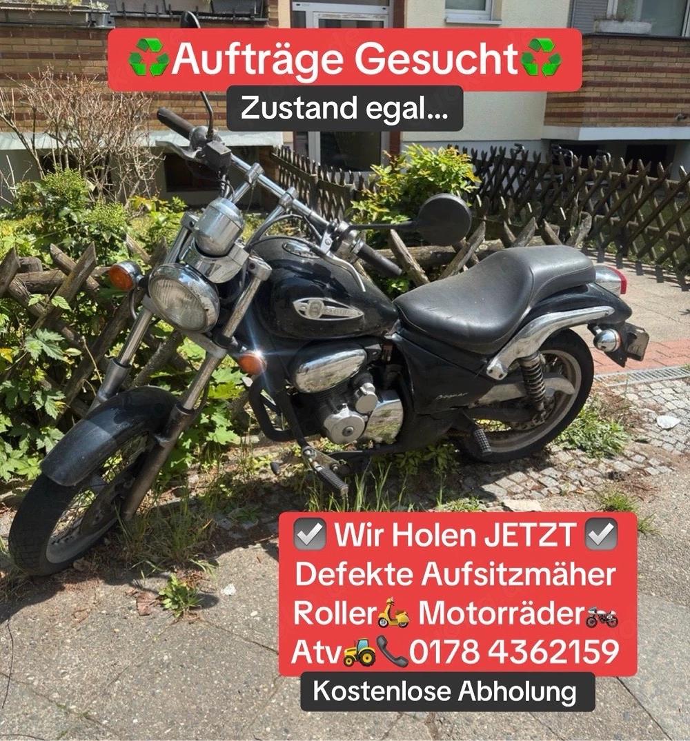 ich suche defekte roller motorrad Quad 