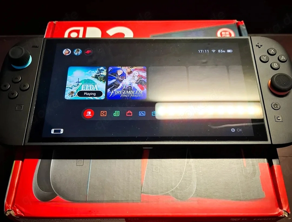 Nintendo Switsch 2 + Verpackung