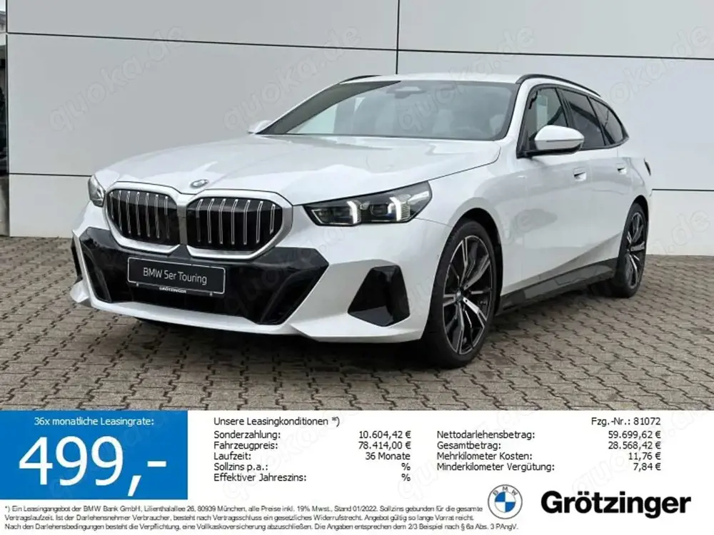 BMW 520 d M Sportpaket **Verfügbar ab Mitte 02/2026**