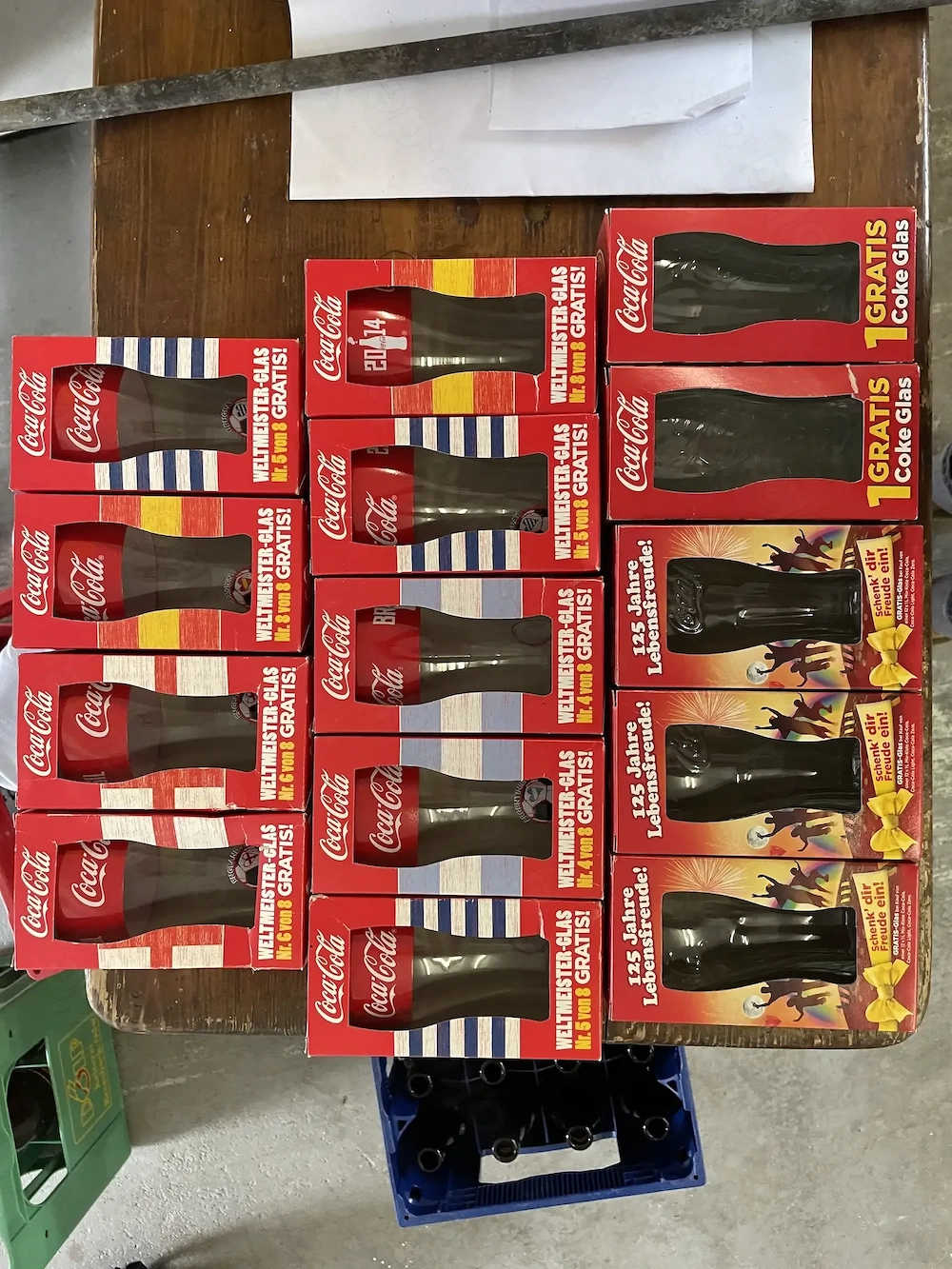 Coca Cola sammel Gläser ovp