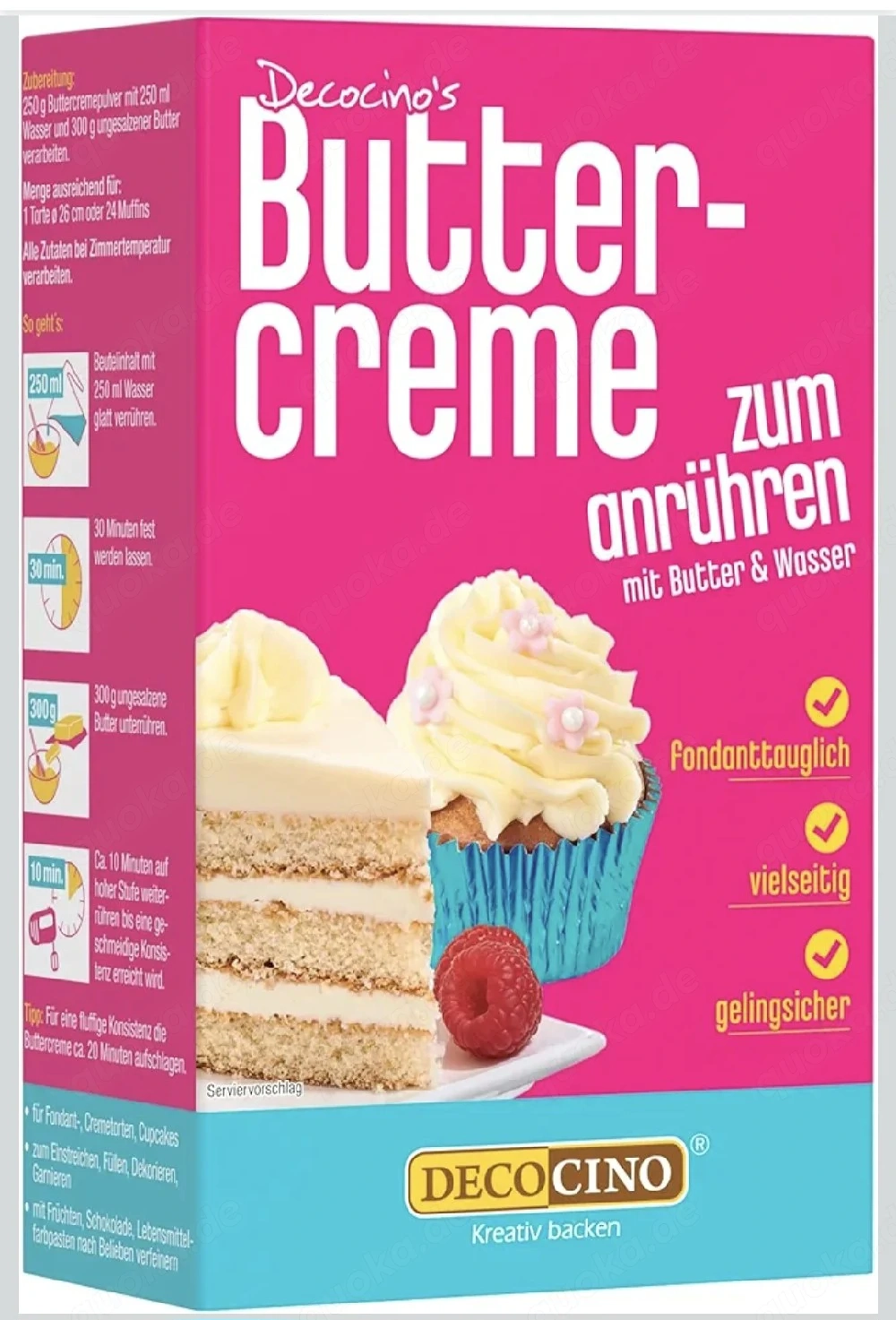   NEU   Buttercreme von Decocino