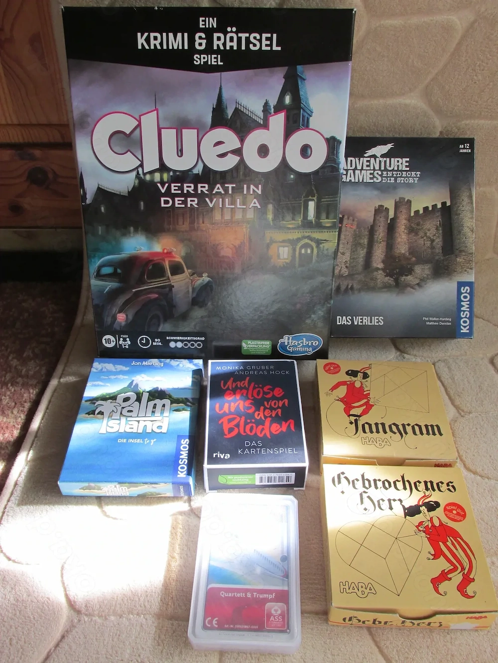 Kartenspiele Spiel - Cluedo * Adventure Games * Palm Island
