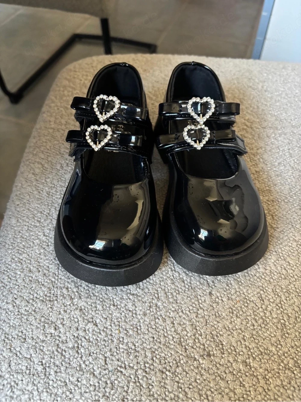 Lackschuhe Mädchen Gr. 27 Schwarz