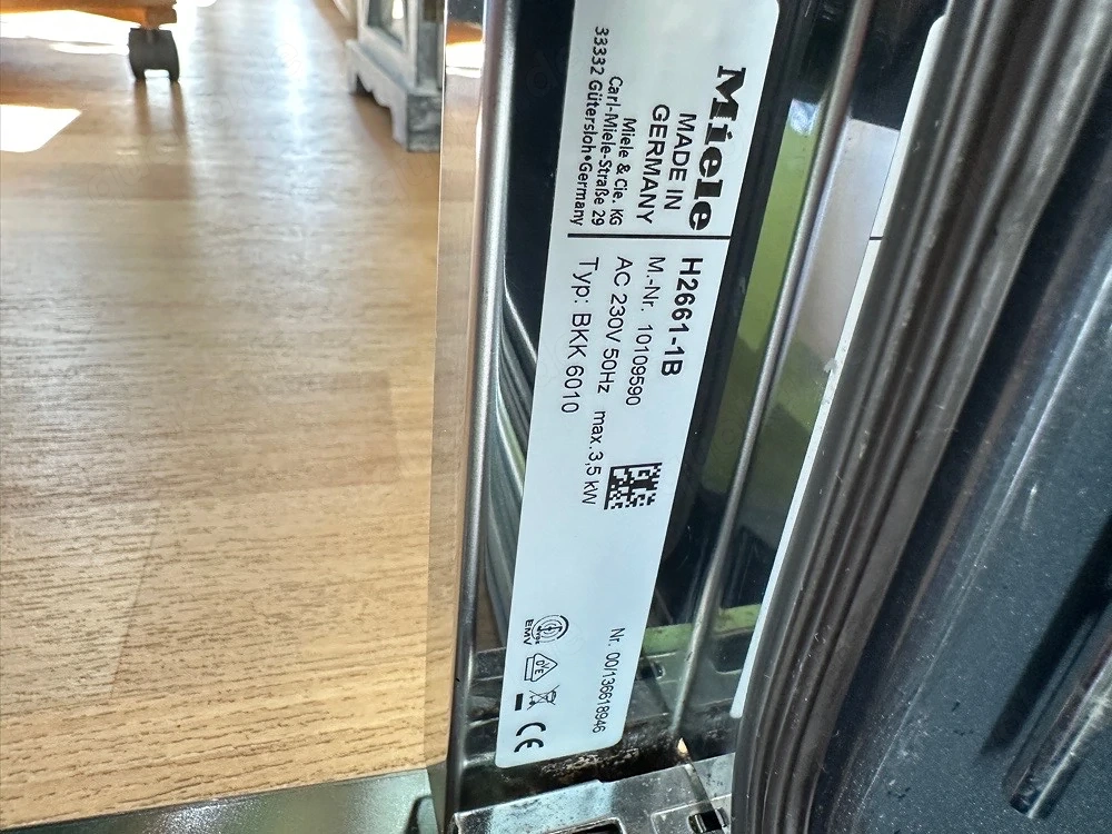 Miele Backofen  2661-B Testsieger 2017 