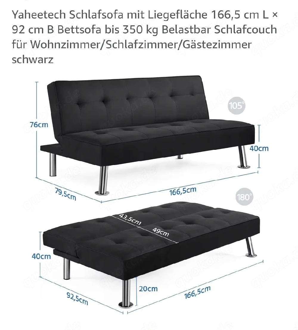 Schlafsofa Neuwertig