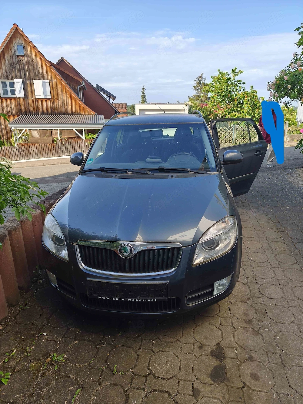 Skoda Fabia II Kombi , Automatik mit Mängeln und abgemeldet