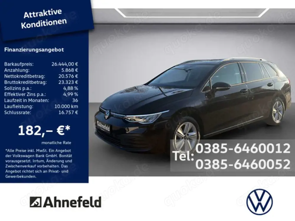 Volkswagen Golf VIII Variant 2.0 TDI Life DSG ACC LED