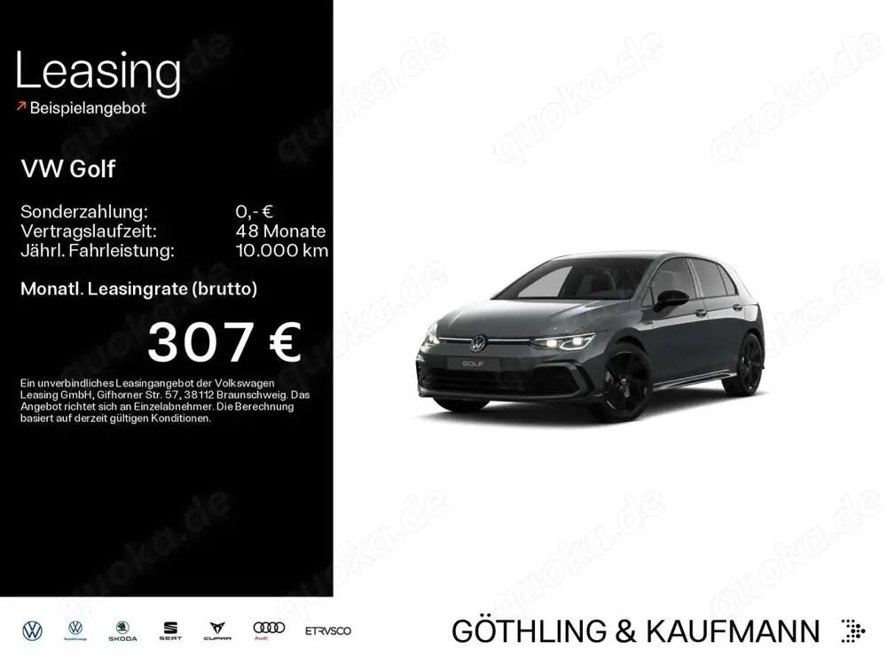 Volkswagen Golf R-Line 1.5 eTSI DSG *NAVI*BLACKSTYLE*AHK*IQ