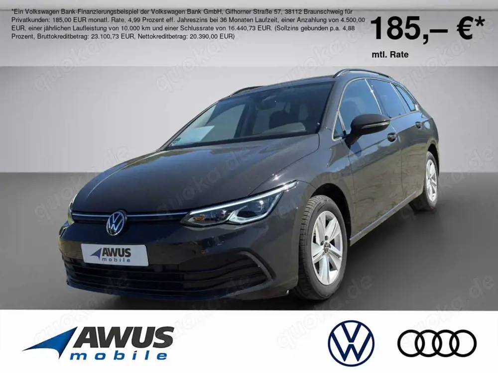 Volkswagen Golf VIII Variant 2.0TDI DSG Life, LED, Navigation, DAB+