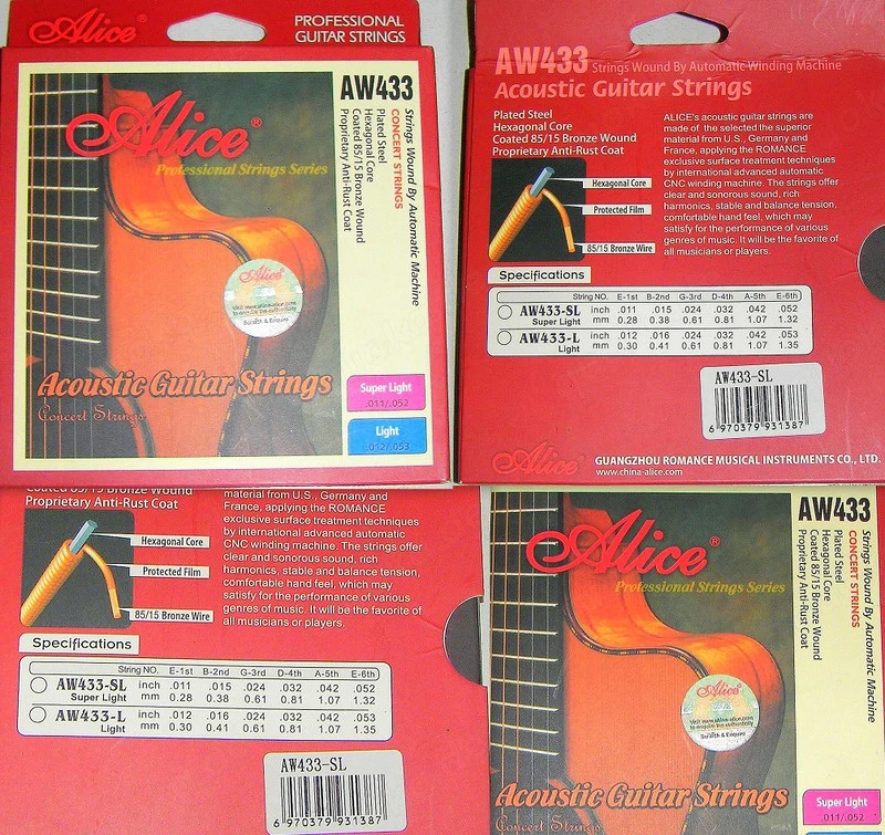 NEU Professional Akustik Gitarrensaiten Guitar Strings Stahlsaitengitarre Stärke 11 52