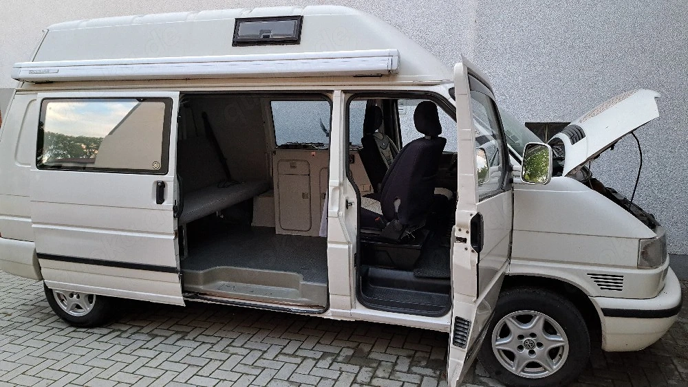 VW T4 Camper Klima Truma Hochdach Lang 