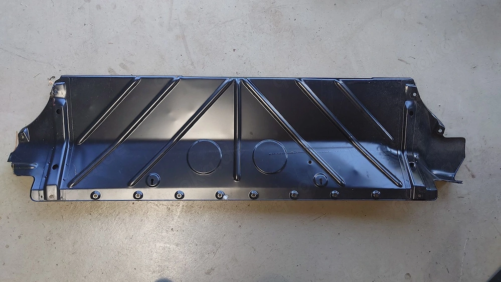 Trennwand Trennblech R107 W107 Kofferraum, top Zustand