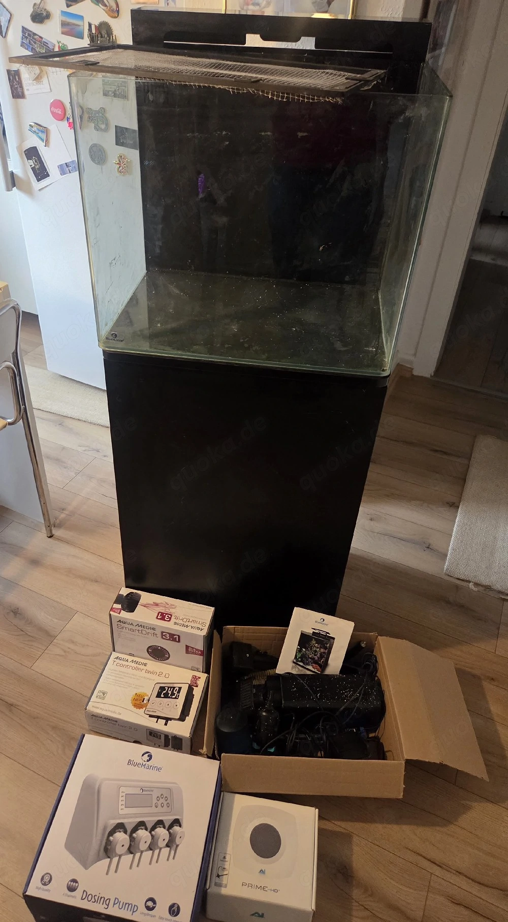 Meerwasseraquarium Blue marine reef 90 mit Technik 