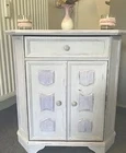 kleine Holzkommode- Shabby Chic- Unikat - DIY- Flieder