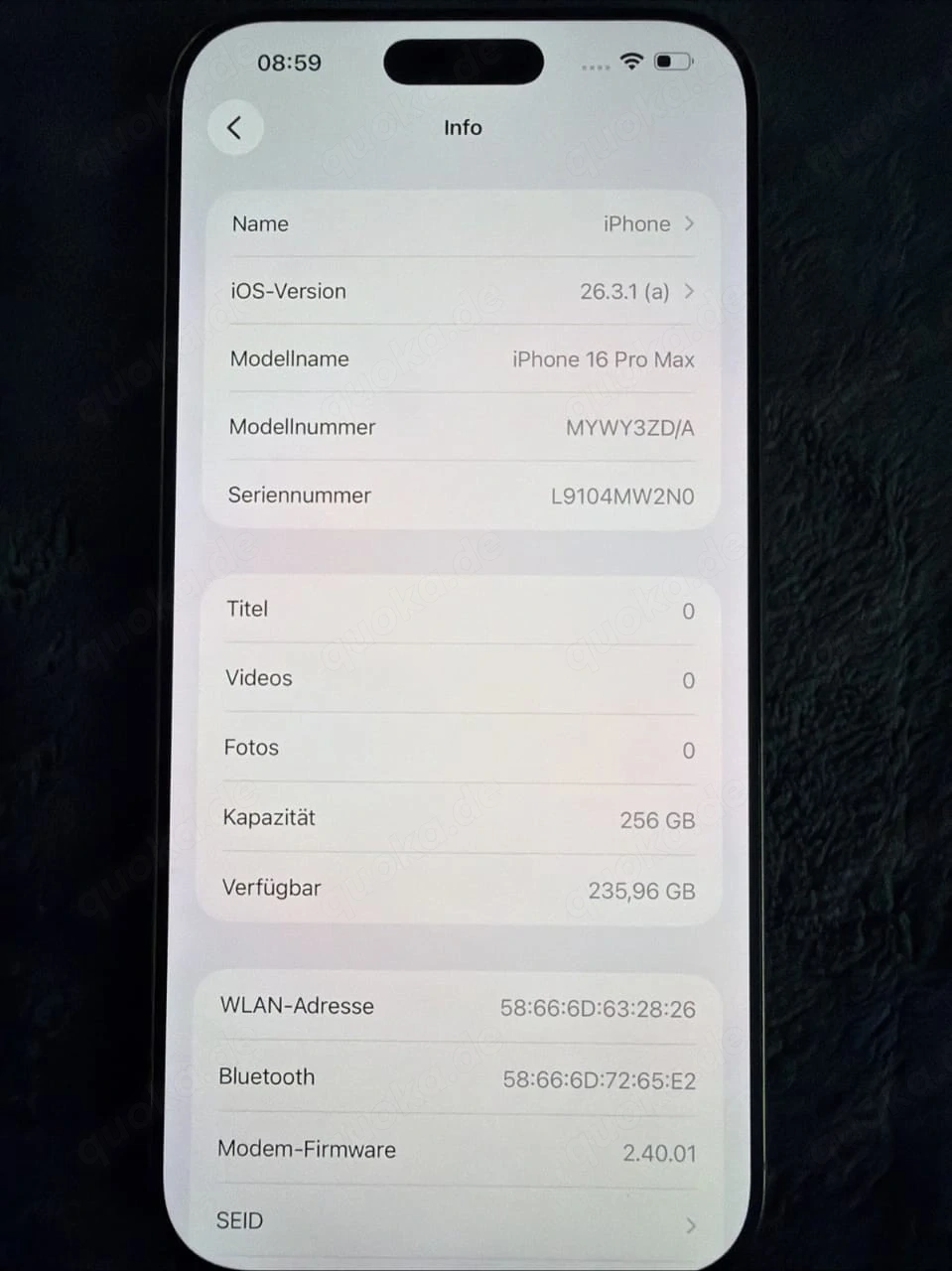 iphone 16 Pro max 