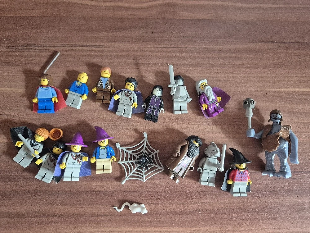 LEGO Harry Potter Minifiguren Konvolut 2001 2002 SELTEN   inkl. Bergtroll