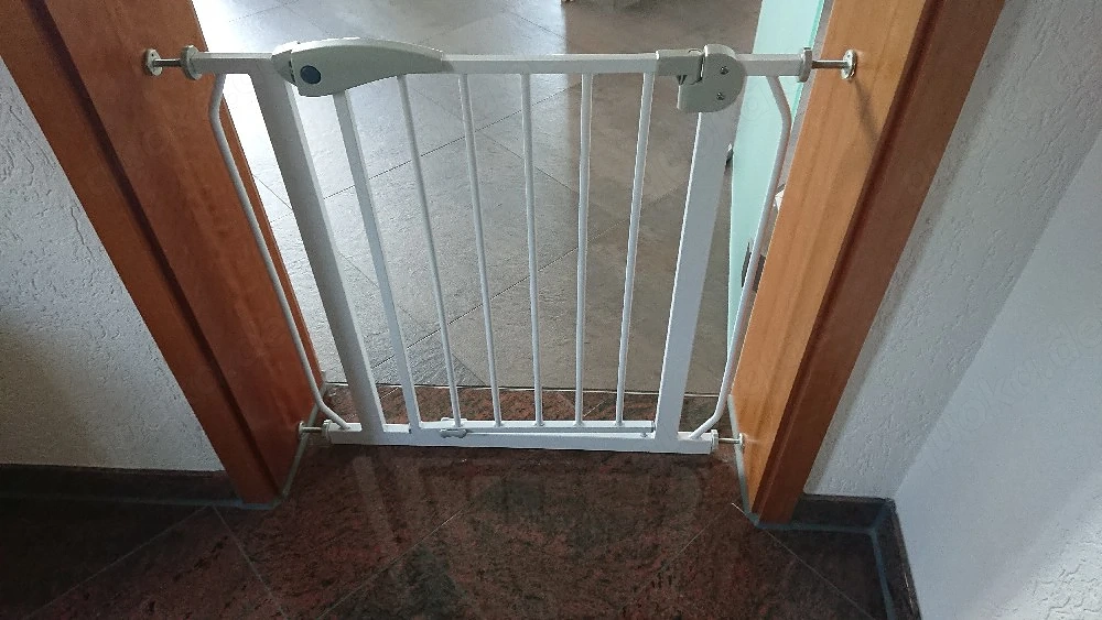 Türschutzgitter weiß