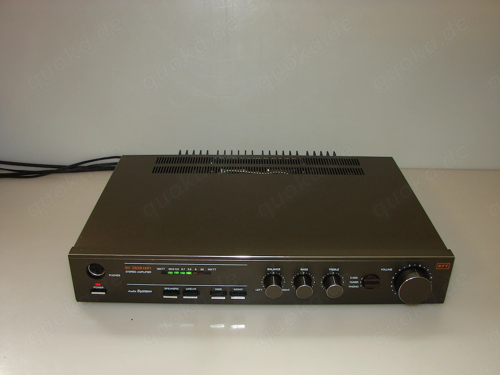RFT HiFi SV 3938 frisch überarbeitet, Neuteile!
