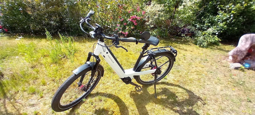 E-bike von Riese und Müller mit Rolloff-Schaltung zu verkaufen