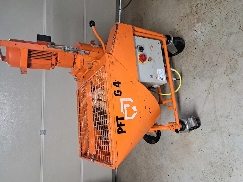 Pft, Putzmaschine, G4,Putzmeister. Verputzmaschine