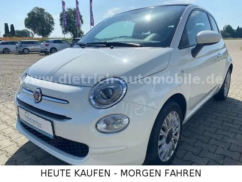 Fiat 500 Club Cabrio PDC Apple Carplay ALU NAVi