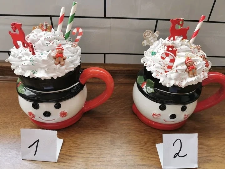 Weihnachts   Deko Tasse