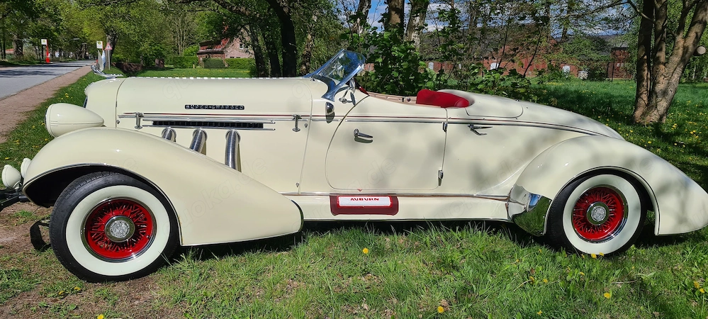 AUBURN Speedster Boattail Super Charger Tüv H-Kz Verdeck