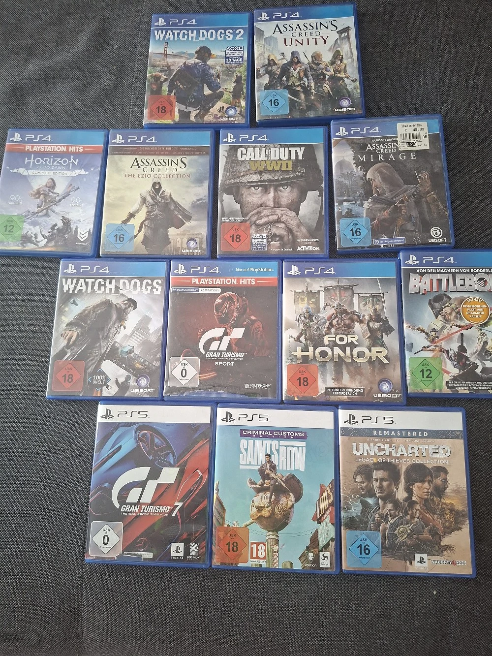 ps4 und ps5 Spiele 