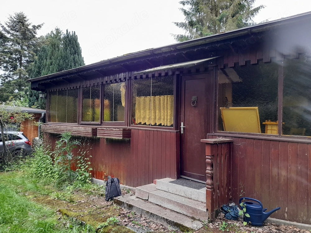 Idyllisches Ferienhäuschen im Wald