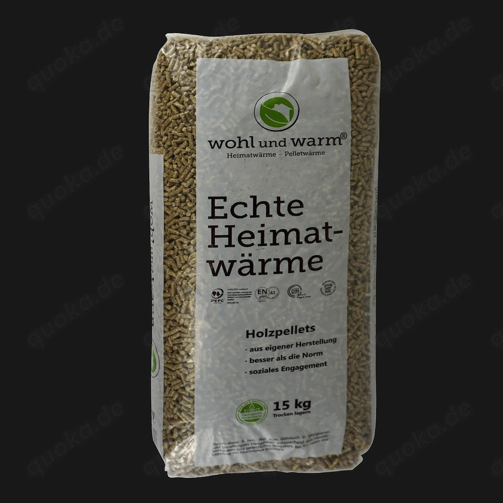 Wohl und Warm Holzpellets ( Kostenlose Lieferung ab einer Palette )
