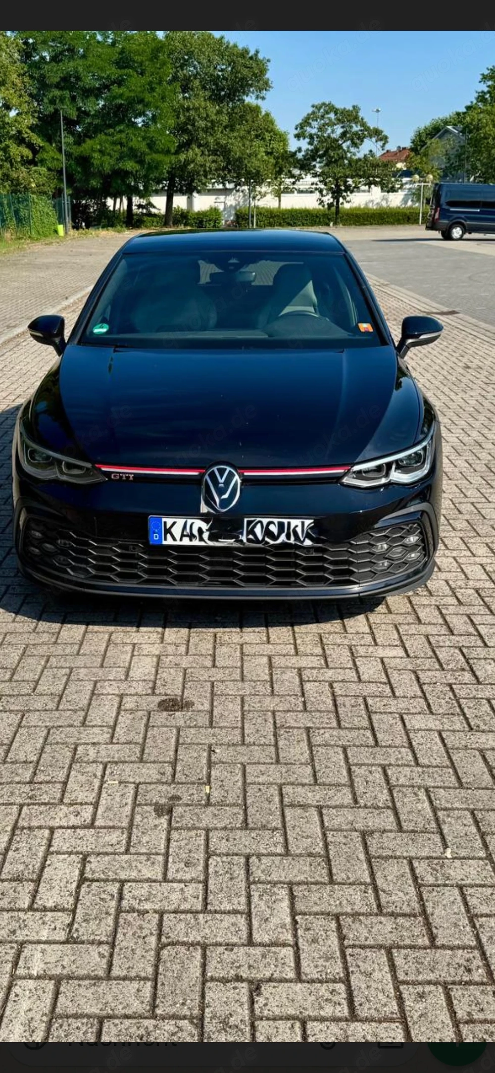 VW Golf VIII 2.0 TSI GTI Schwarzmetallic,BJ 04.2023