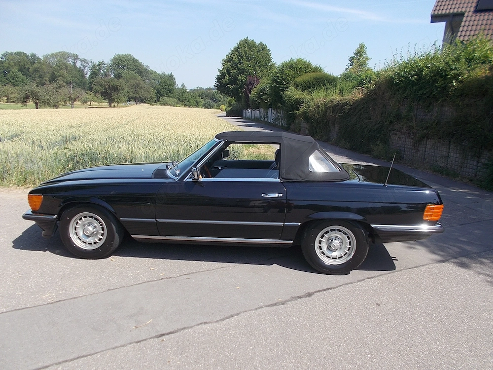 Mercedes-Benz 350SL Automatik mit H-Kennzeichen zu verkaufen