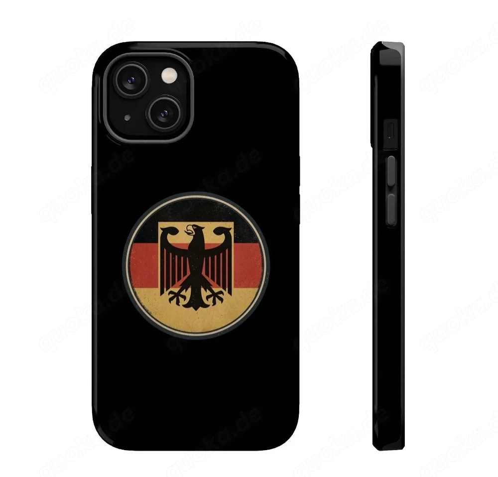 Premium Deutschland Adler Handyhülle (iPhone & Samsung)