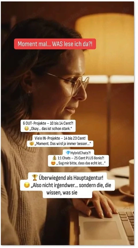 Chat Moderatoren M w d, für IN- und Out-Projekte 