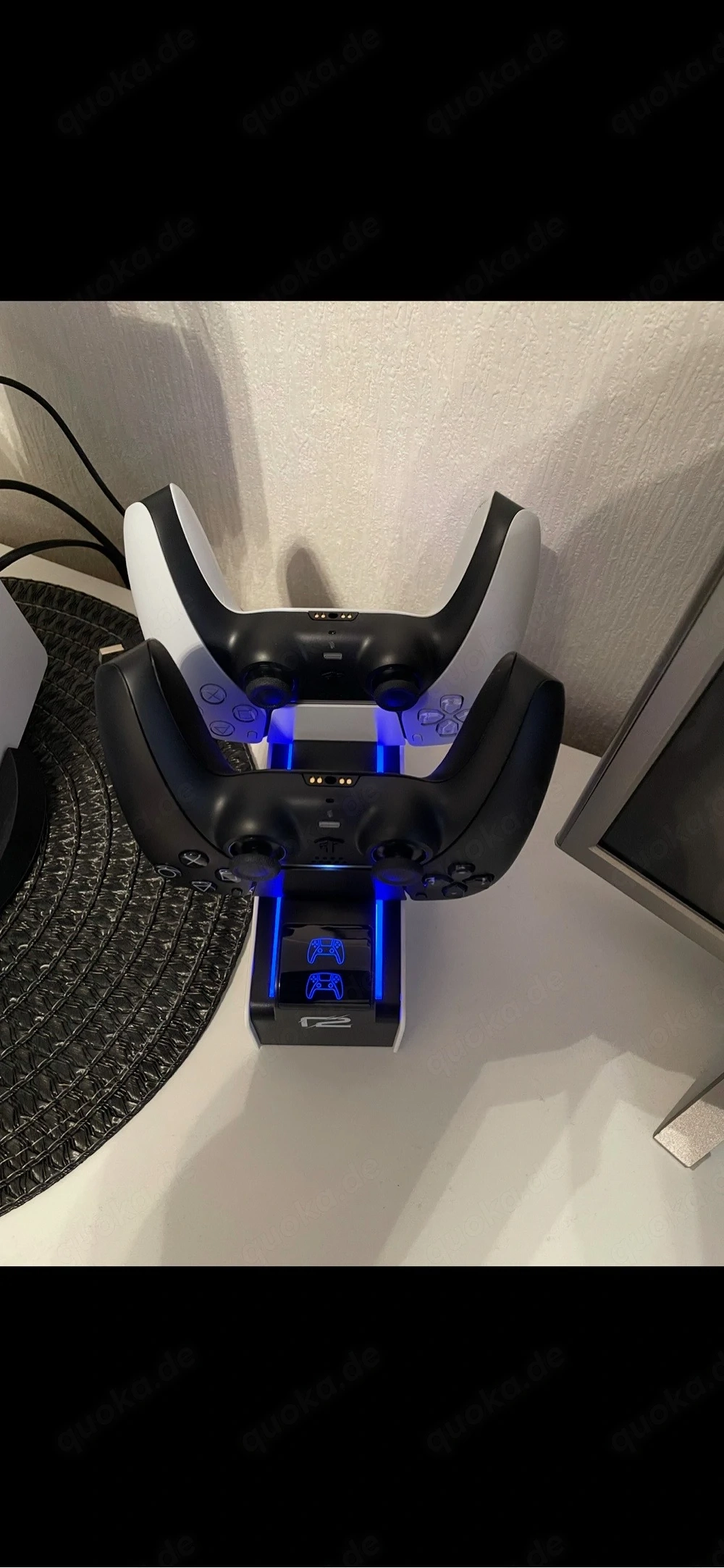 ps5 mit 2 Controller+Ladestation und Gaming Headset