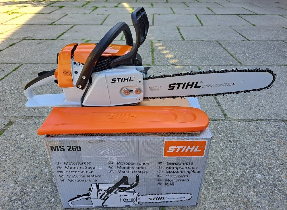 Motorsäge STIHL MS 260. 2,6KW 3,5PS, Schwertlänge 40cm