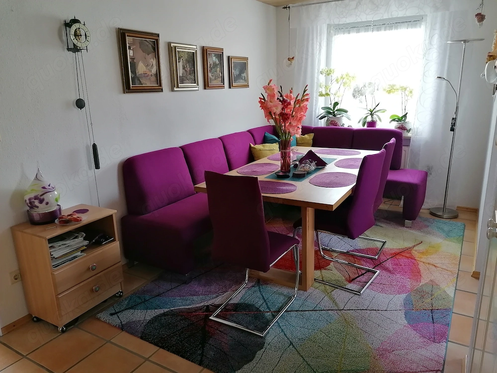 ECKBANK Esszimmer oder Wintergarten, neuwertig,  VKP  500.-    